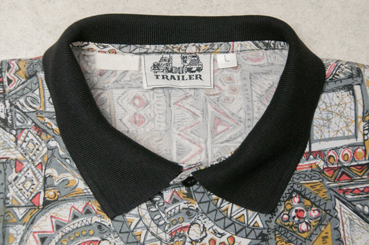 Vintage Trailer viskoosipaita 80-luvulta (M)