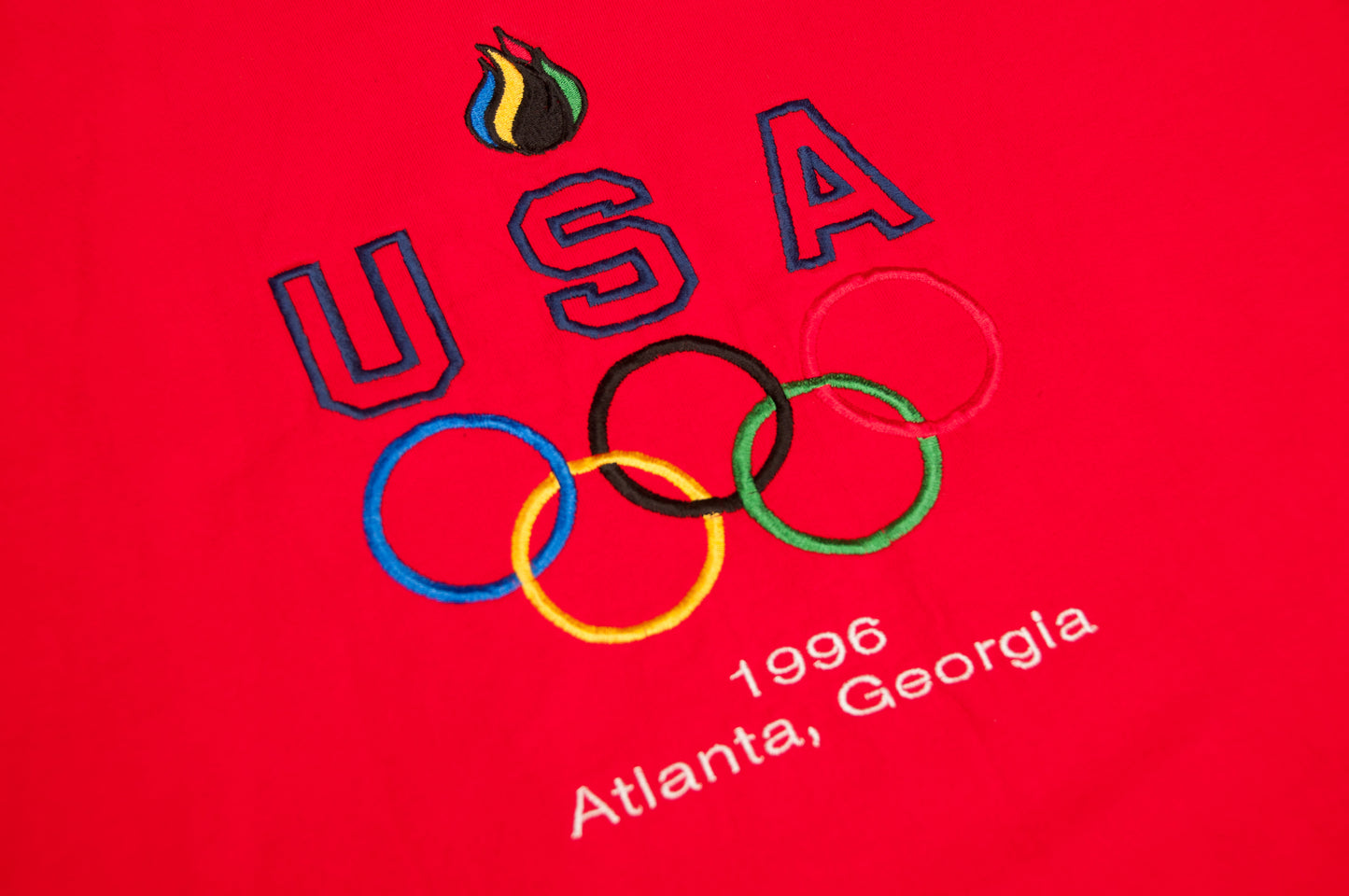 Vintage Olympic Games Atlanta 1996 t-paita (M)