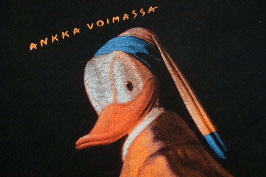 Vintage Ankka voimassa t-paita 90-luvulta (L)