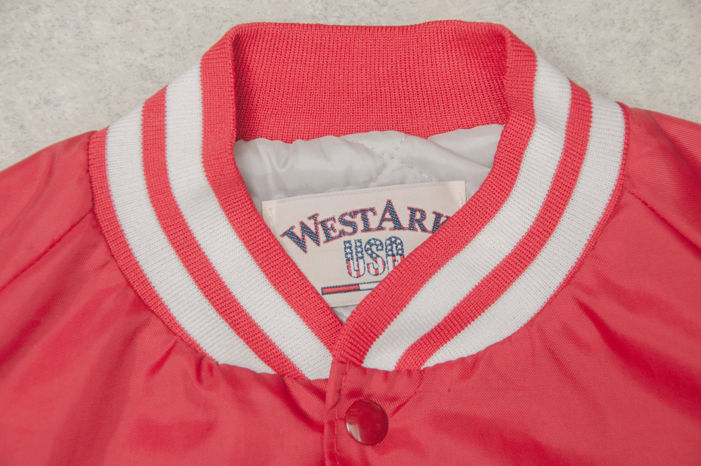 Vintage Y2K WestArk x Los Altos All Stars satiinitakki (XL)