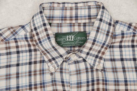 Vintage Henry Cottons flanellipaita 90-luvulta (L)