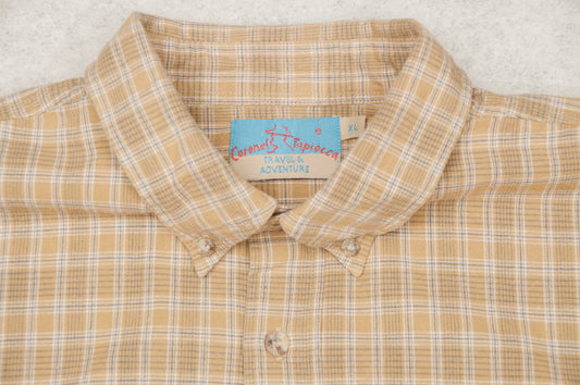 Vintage Y2K Coronel Tapiocca flanellipaita (XXL)