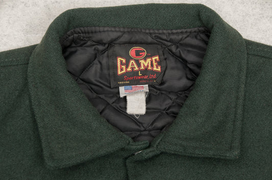 Vintage Y2K Game Sportswear x Greater Kensington String Band varsitytakki (L)