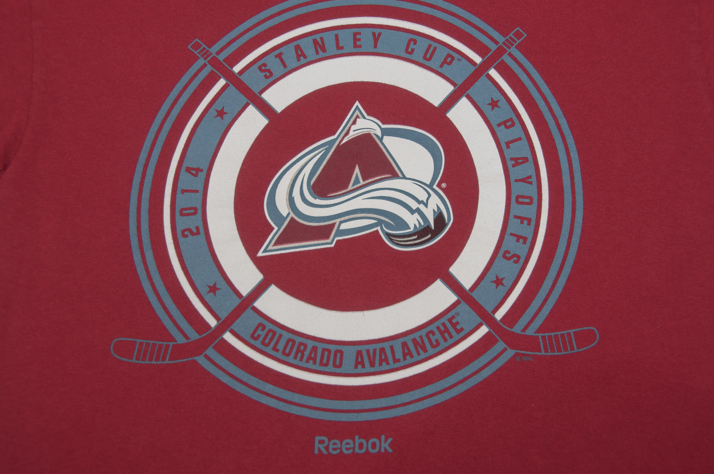 Reebok x NHL Colorado Avalanche t-paita (S)
