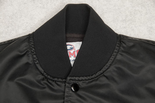 Vintage Y2K Game Sportswear x Step Aside Stables satiinitakki (M)