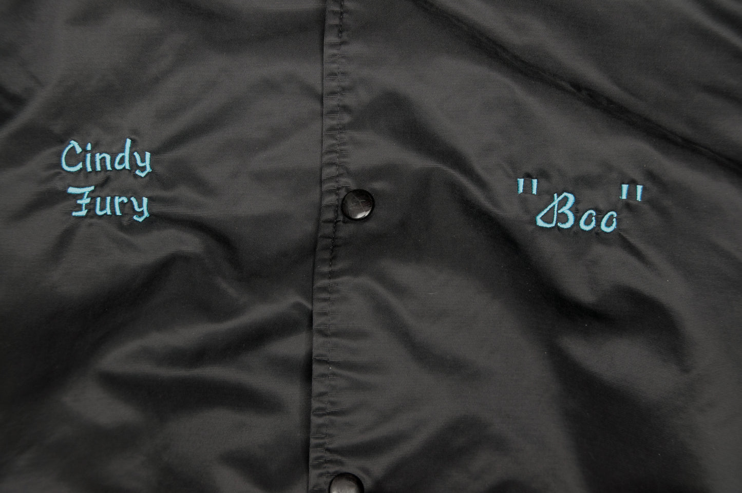 Vintage Y2K Game Sportswear x Step Aside Stables satiinitakki (M)