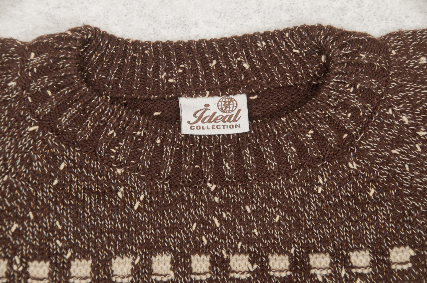 Vintage Ideal Collection villapaita 80-luvulta (M)