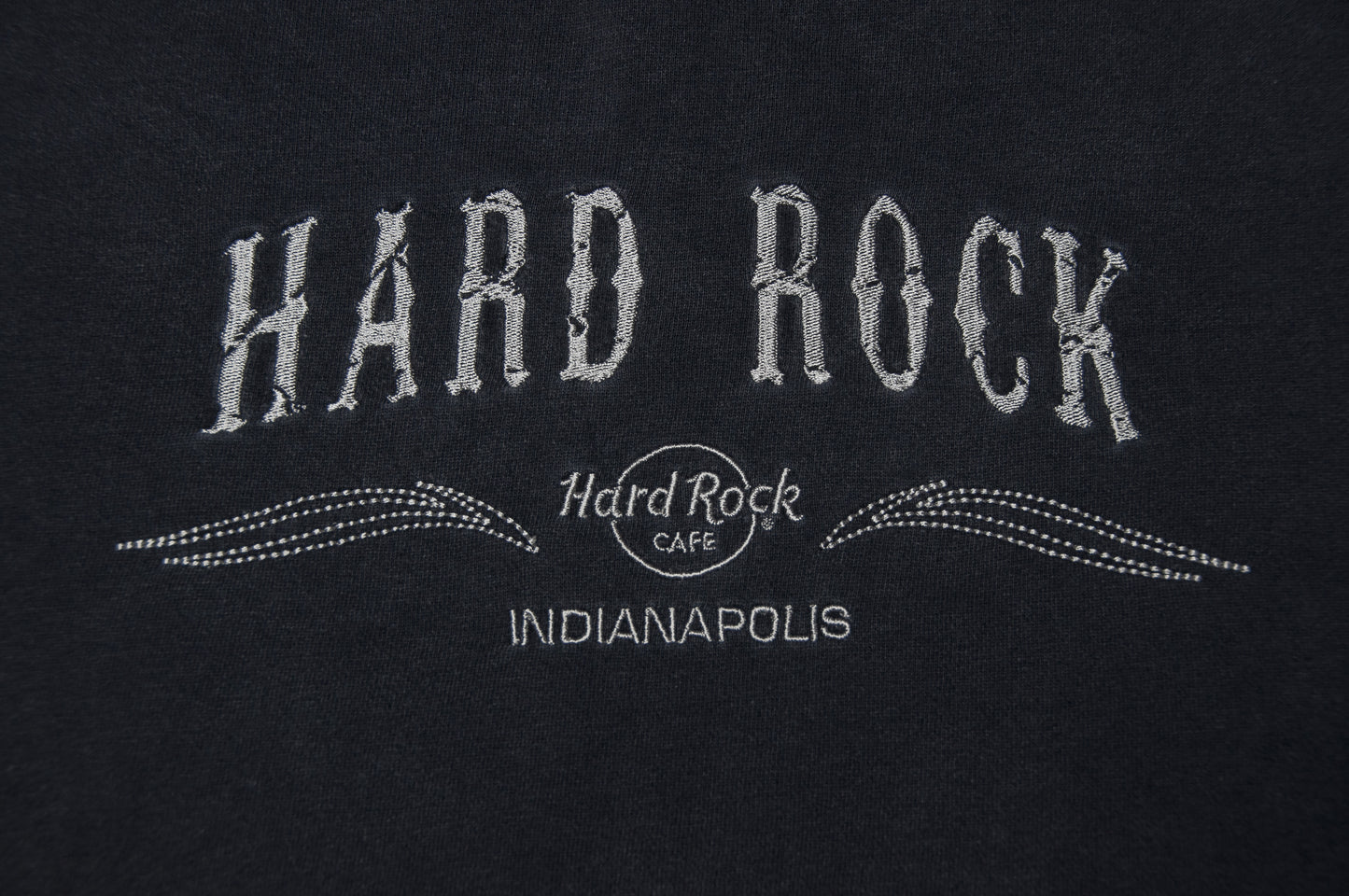 Y2K Hard Rock Cafe Indianapolis collegepaita (L)