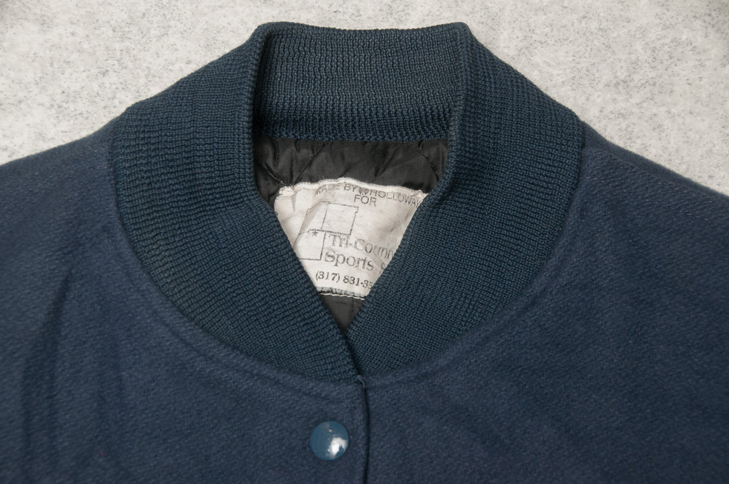 Vintage Holloway x Amanda Addler varsitytakki 80-luvulta (L)