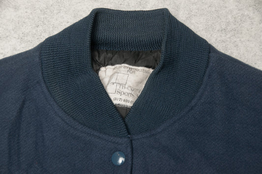 Vintage Y2K Holloway x Amanda Addler varsitytakki (L)