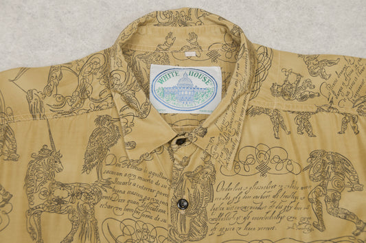 Vintage White House Industries viskoosipaita 80-luvulta (M)