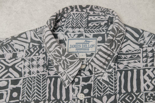 Vintage James Dillon viskoosipaita 90-luvulta (M)