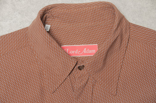 Vintage Lord Adam viskoosipaita 80-luvulta (L)