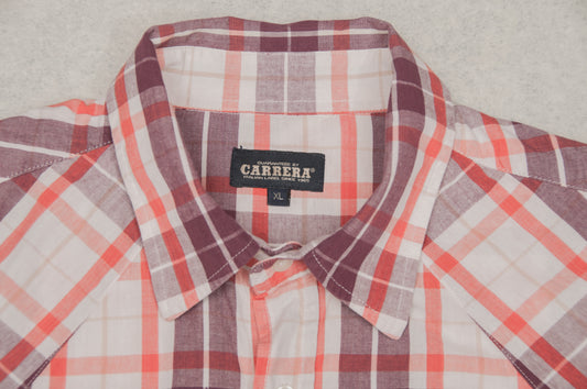 Vintage Carrera kesäpaita 90-luvulta (L)