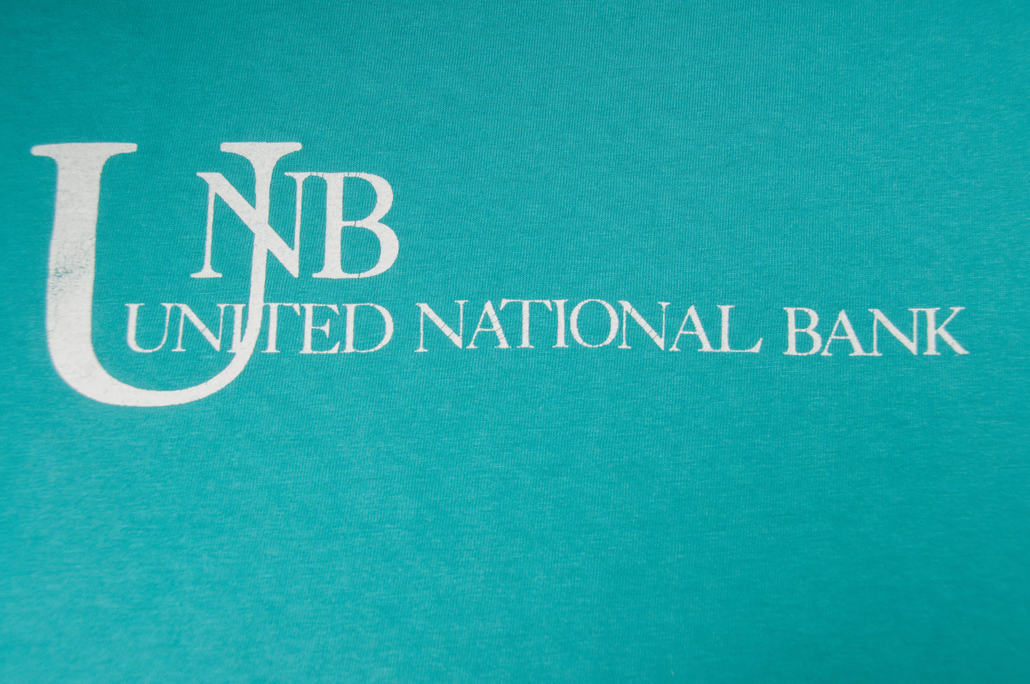 Vintage United National Bank t-paita 90-luvulta (XL)