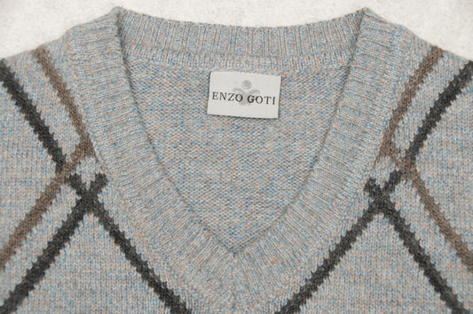 Vintage Enzo Goti neulepaita 90-luvulta (M)