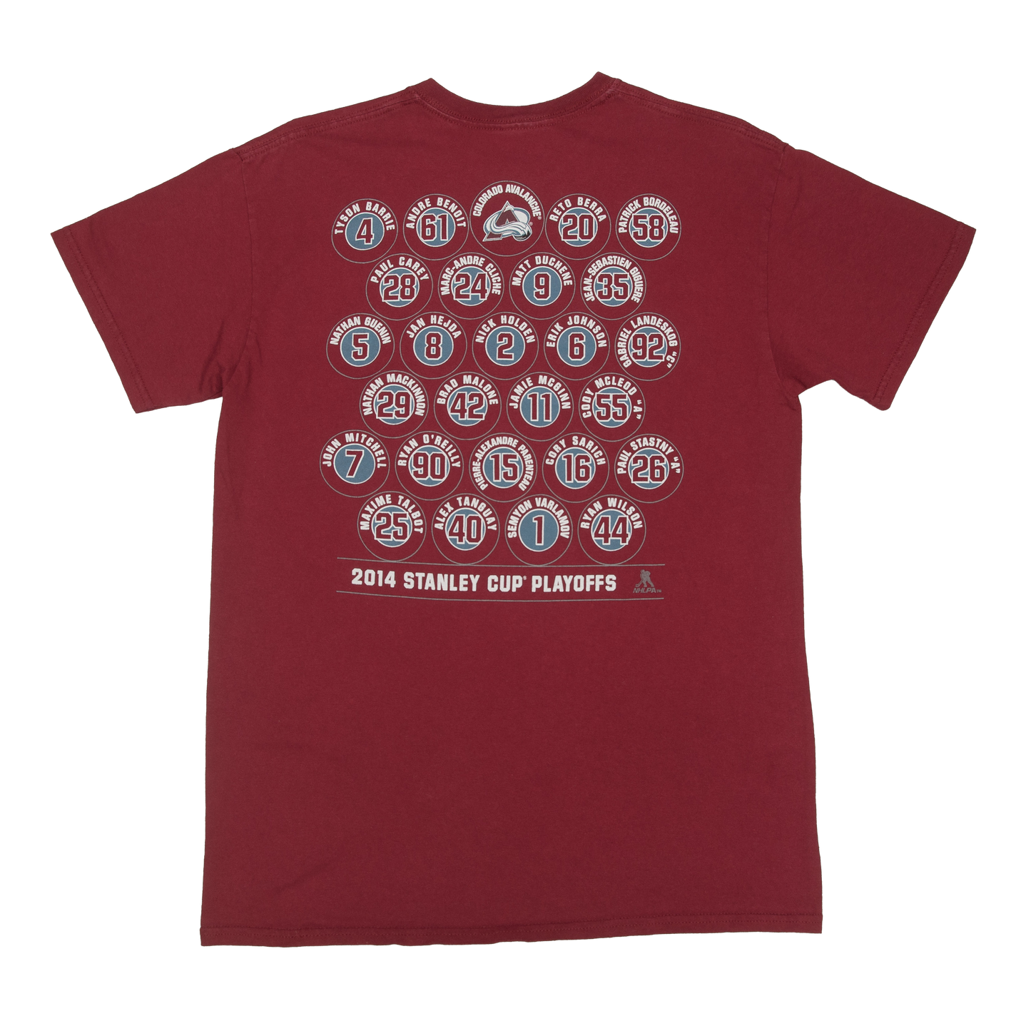 Reebok x NHL Colorado Avalanche t-paita (S)