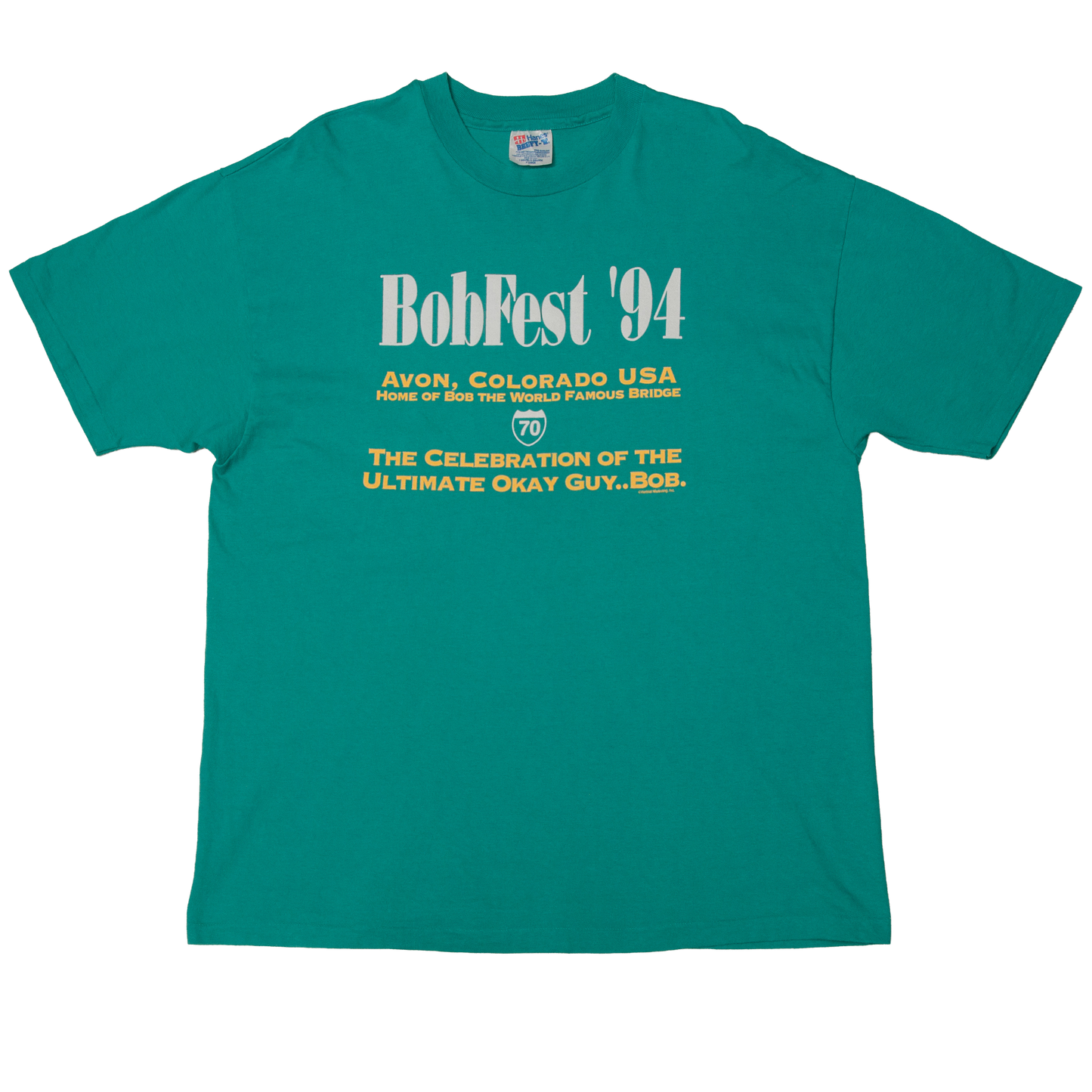 Vintage BobFest ´94 t-paita 90-luvulta (L)