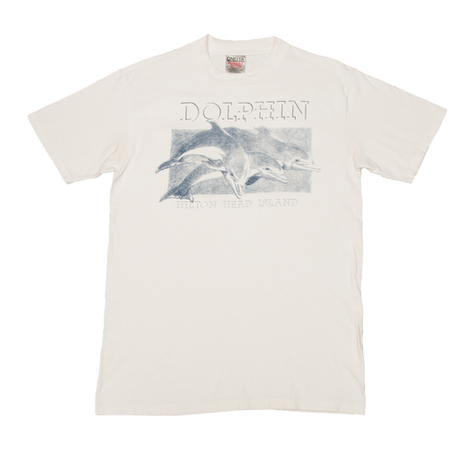 Vintage Dolphin - Hilton Head Island t-paita 90-luvulta (S)
