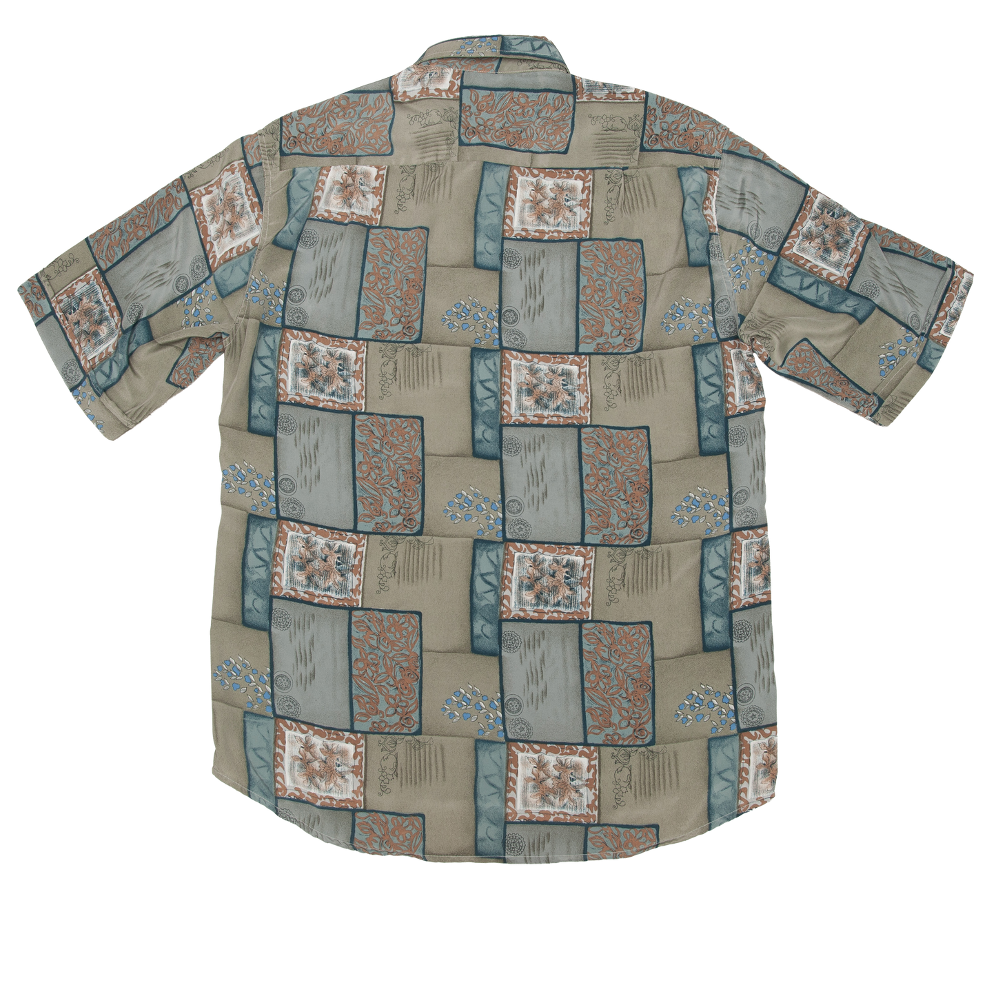 Vintage Langella Uomo viskoosipaita 80-luvulta (M)