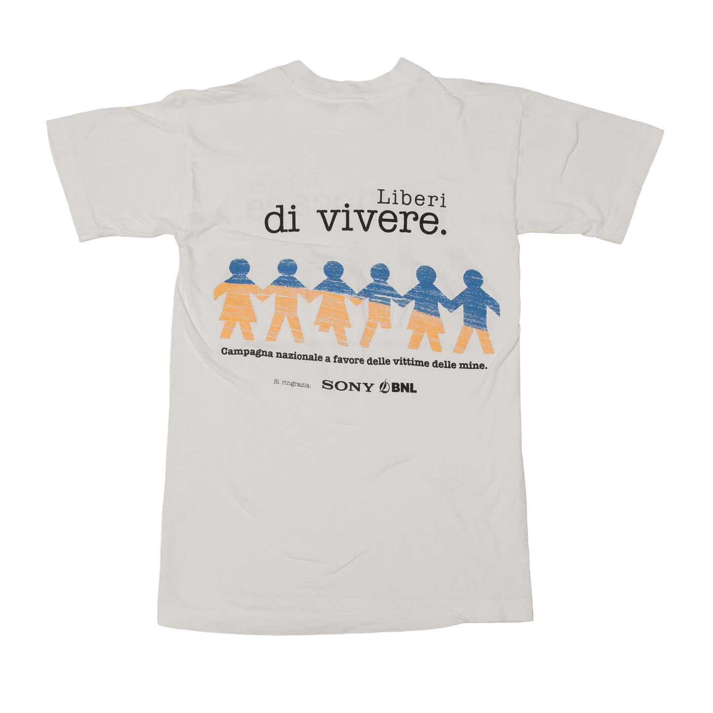 Vintage Liberi di giocare t-paita 90-luvulta (XXS)