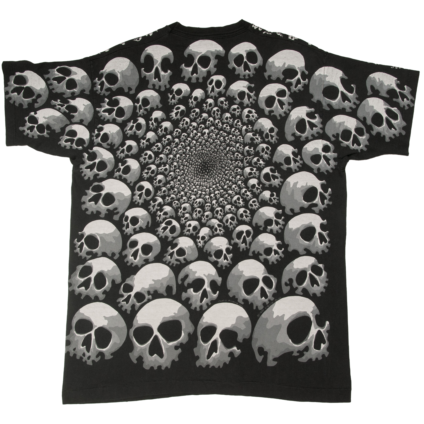 Vintage Liquid Blue - Son of Skulls t-paita 90-luvulta (L)