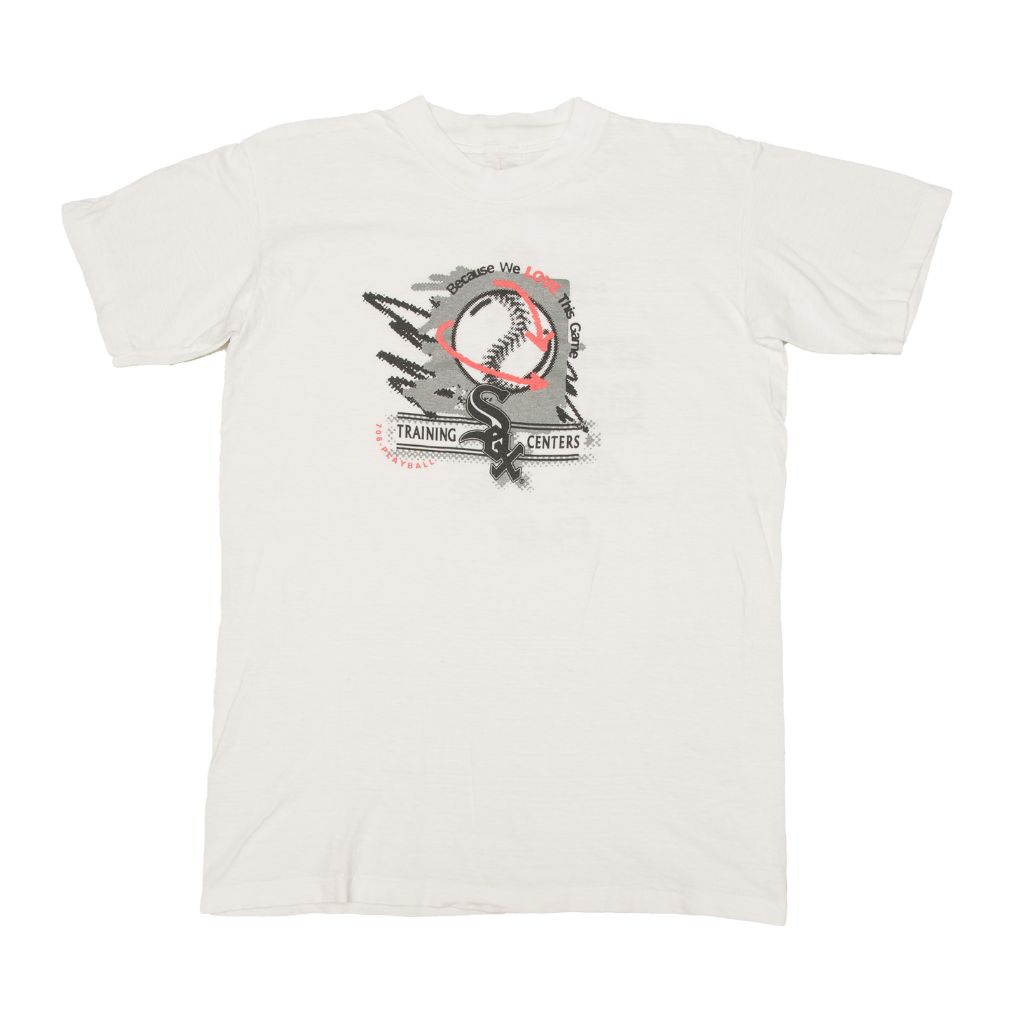 Vintage MLB Chicago White Sox Training Centers t-paita 90-luvulta (S)