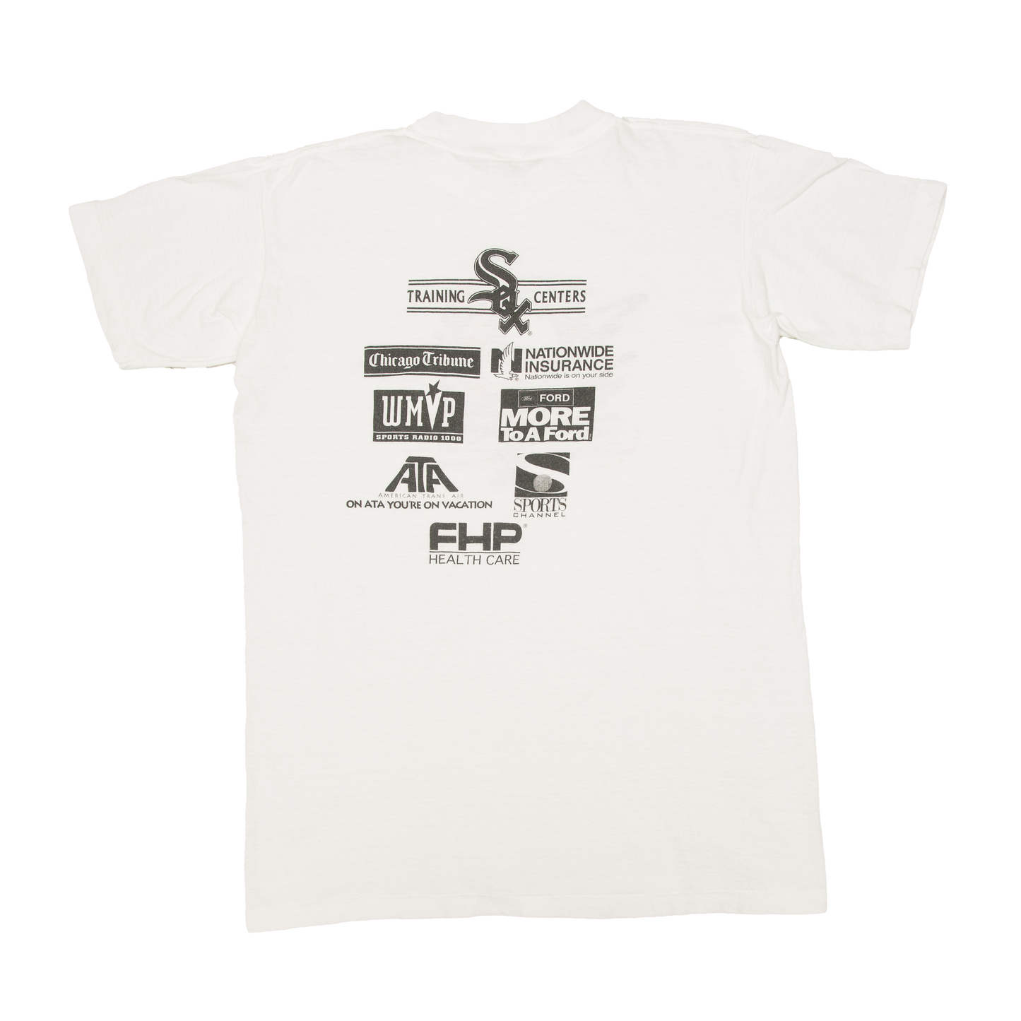 Vintage MLB Chicago White Sox Training Centers t-paita 90-luvulta (S)