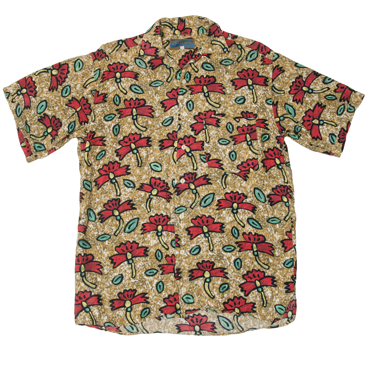 Vintage Memphis Milano viskoosipaita 80-luvulta (M)