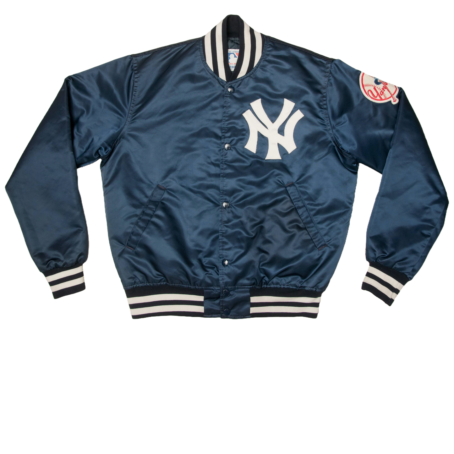 Vintage Starter x MLB New York Yankees satiinitakki 90-luvulta (M)