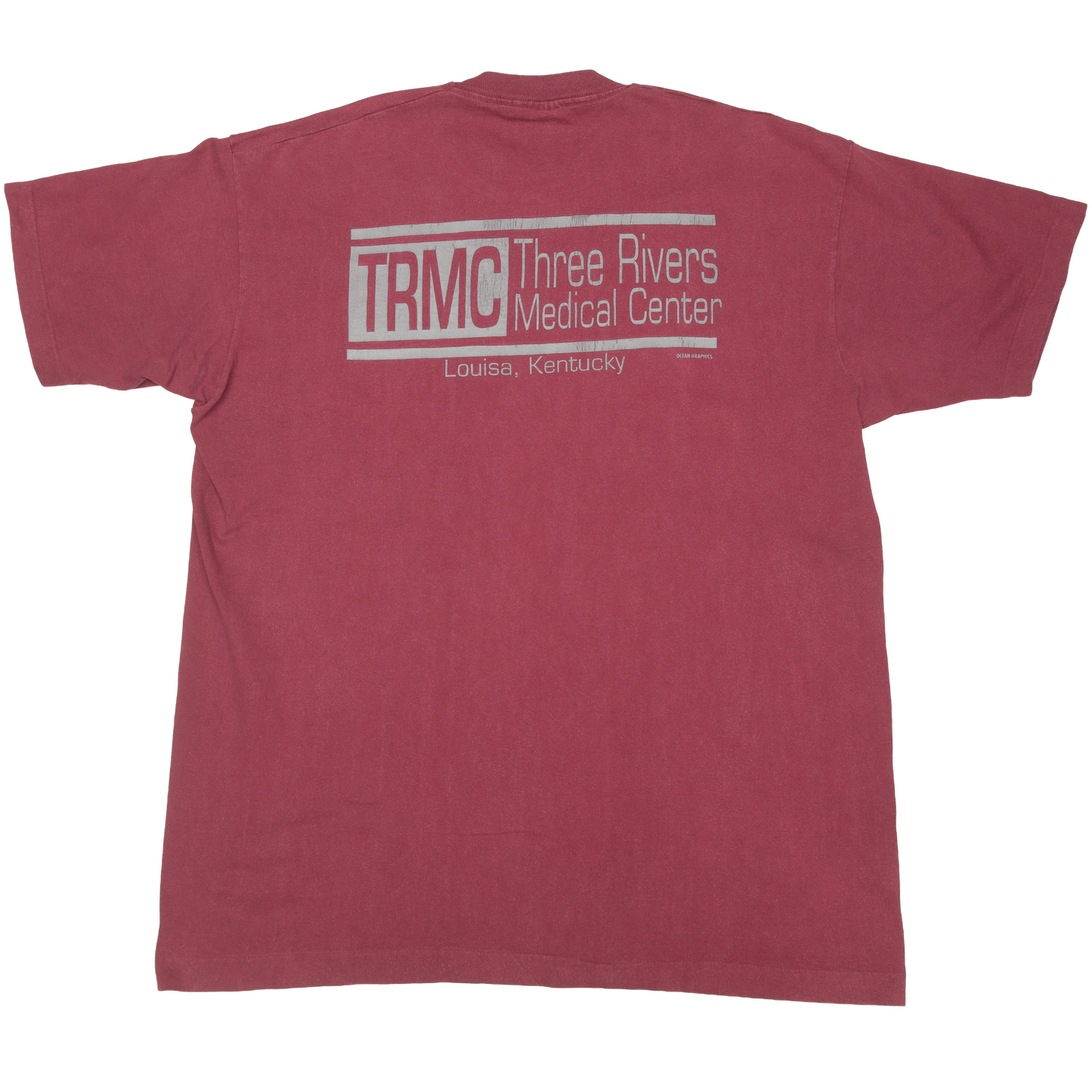 Vintage Three Rivers Medical Center t-paita 90-luvulta (XXL)