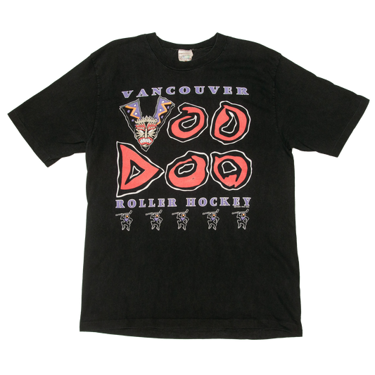 Vintage Vancouver Voodoo Roller Hockey t-paita 90-luvulta (M)