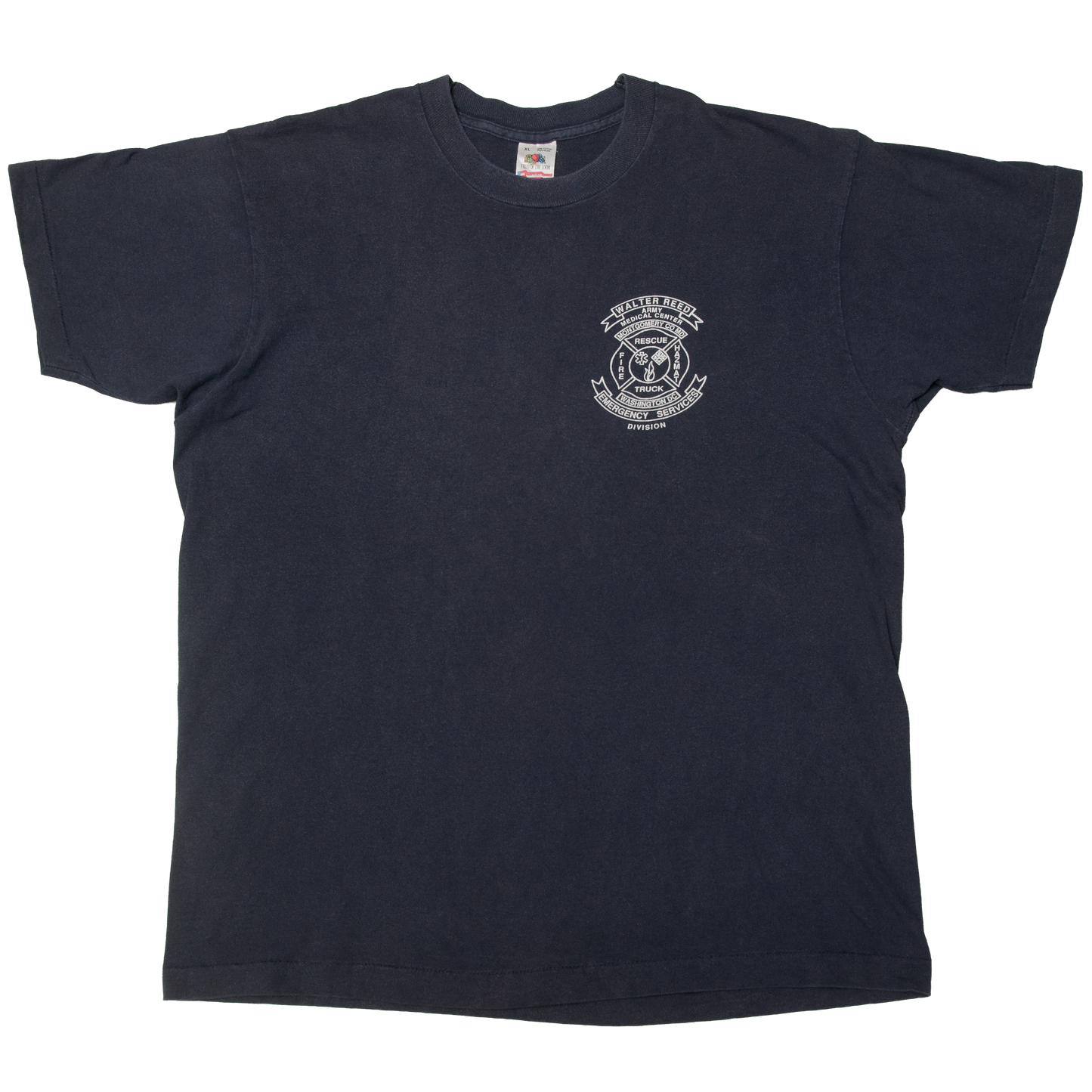 Vintage Walter Reed Fire t-paita 80-luvulta (L)