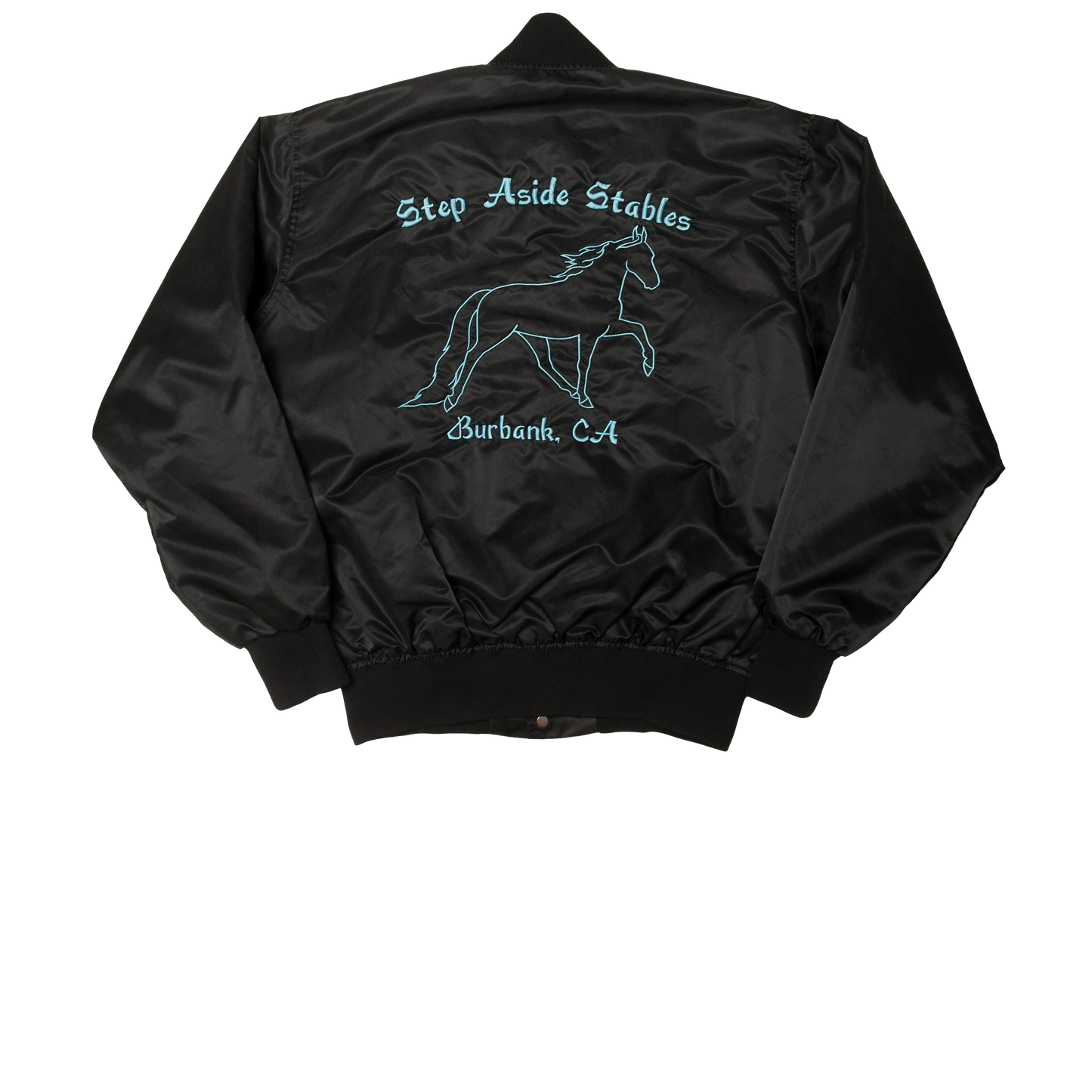 Vintage Y2K Game Sportswear x Step Aside Stables satiinitakki (M)