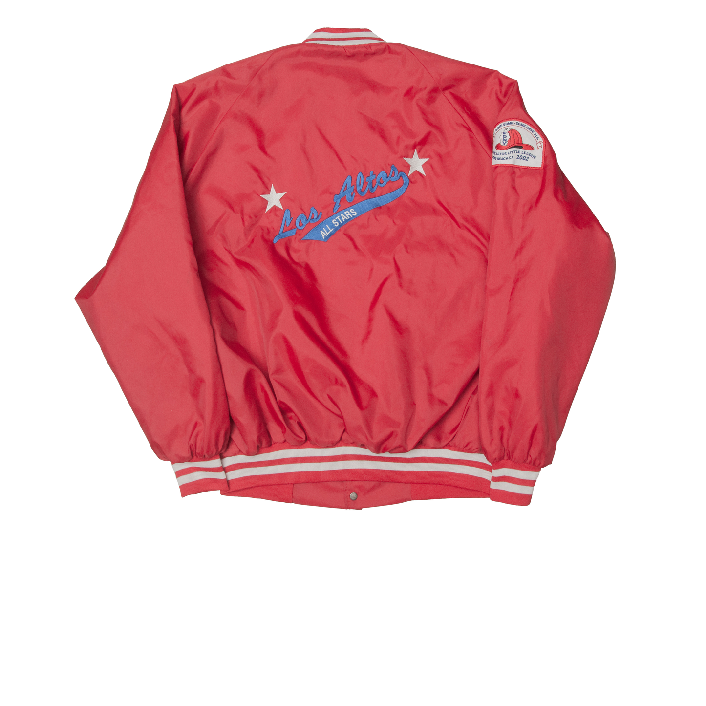 Vintage Y2K WestArk x Los Altos All Stars satiinitakki (XL)