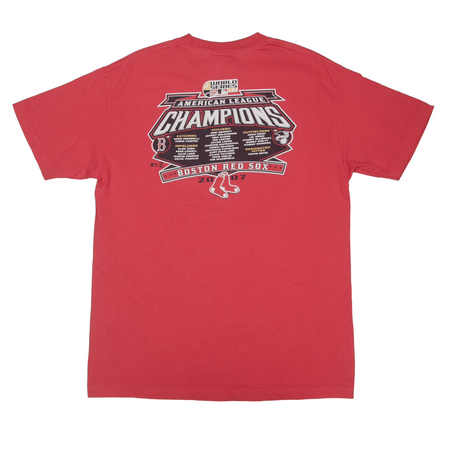 Y2K Majestic x MLB Boston Red Sox t-paita (M)