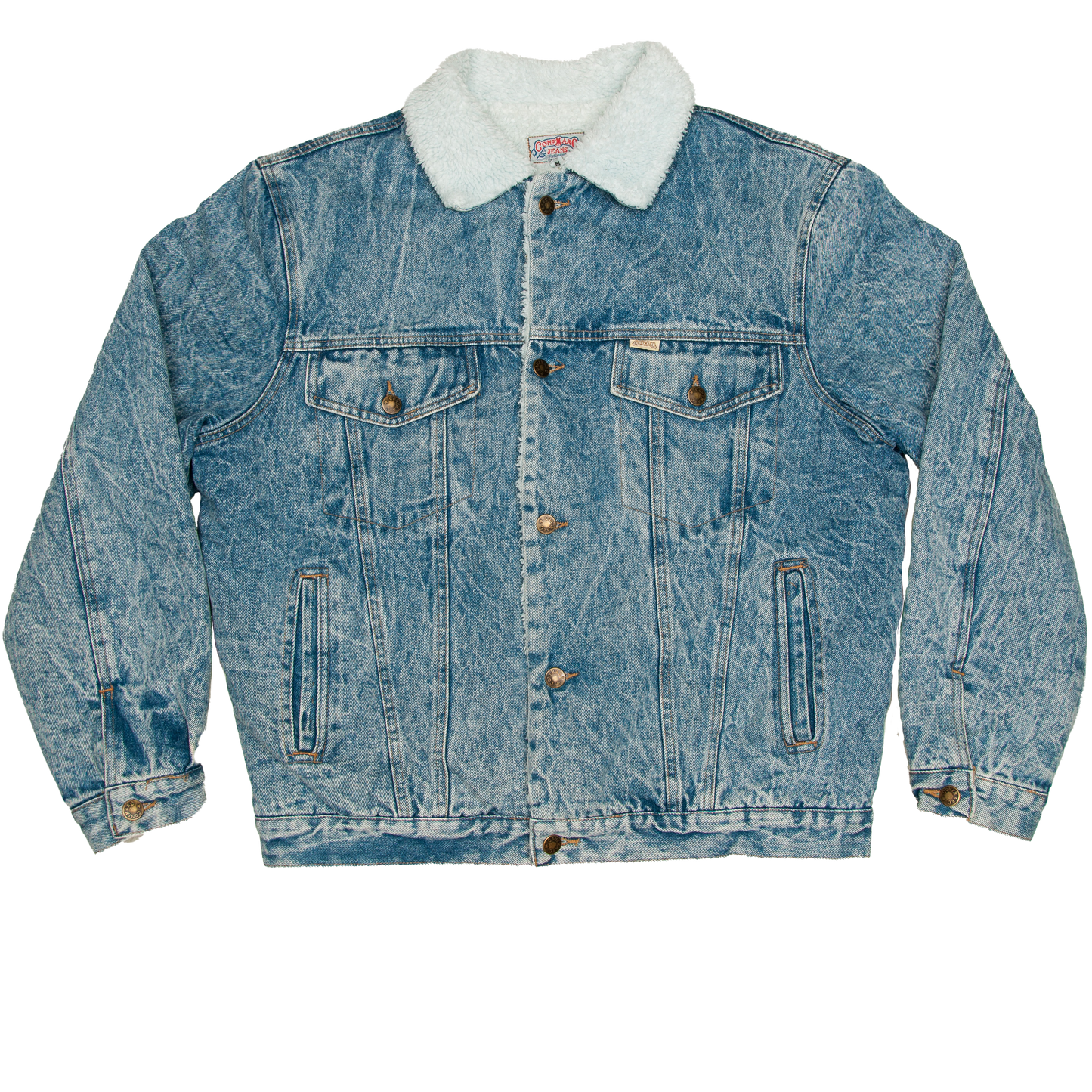 Vintage ConfMarc Jeans farkkutakki 80-luvulta (M)