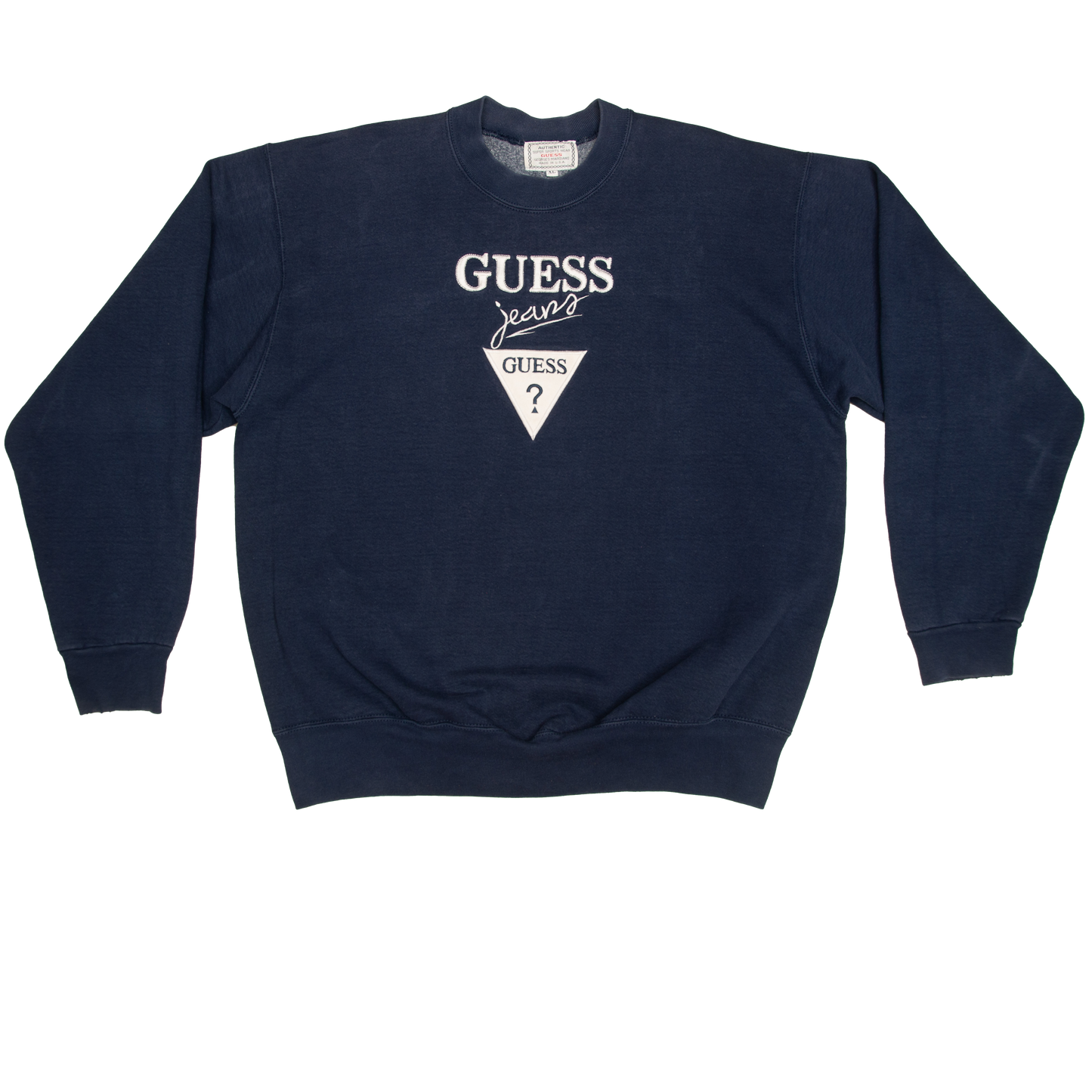 Vintage Guess Jeans collegepaita 90-luvulta (XL)