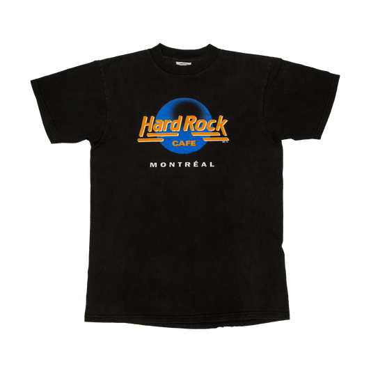 Vintage Hard Rock Cafe Montréal t-paita 90-luvulta (S)