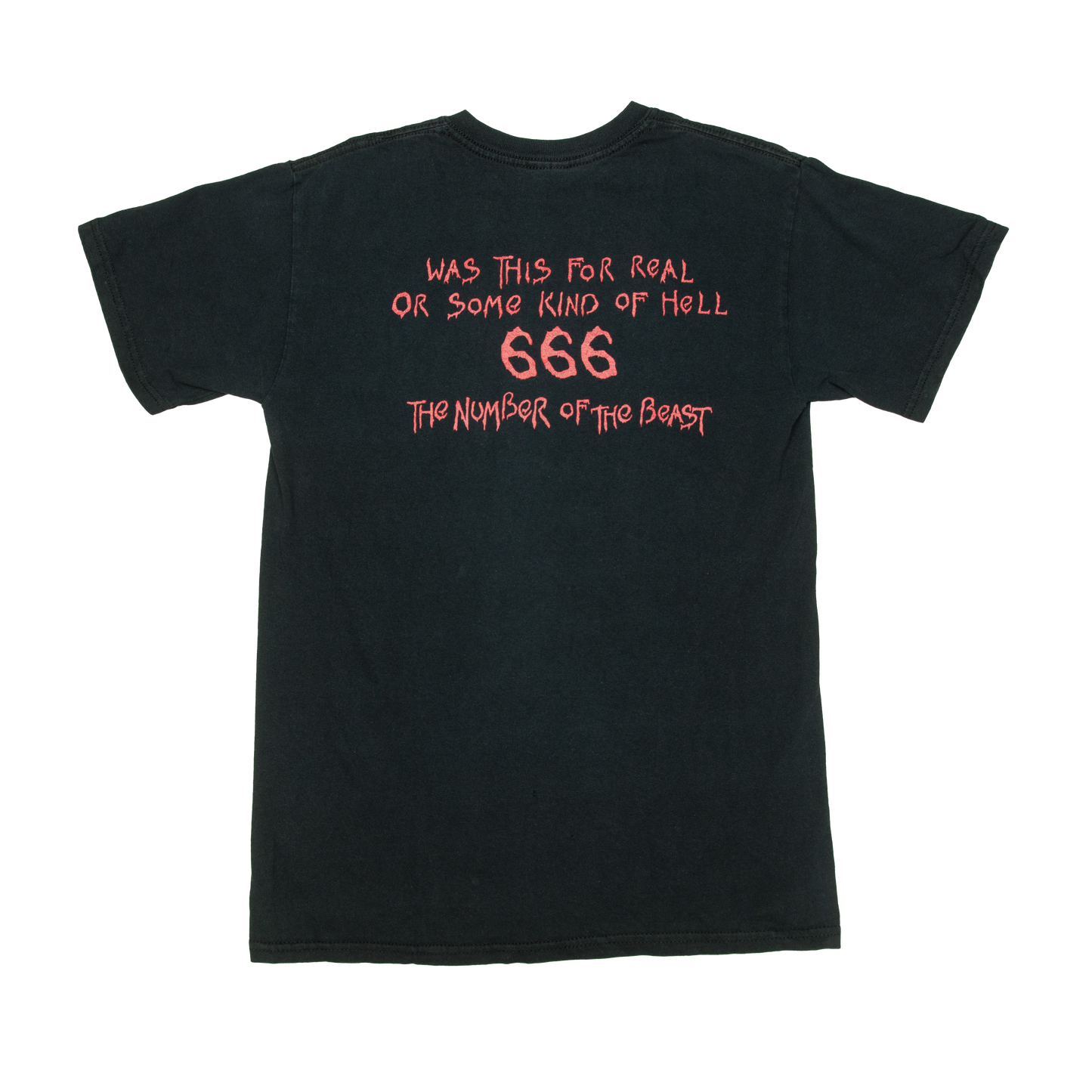 Y2K Iron Maiden - The Number of the Beast t-paita (XS)