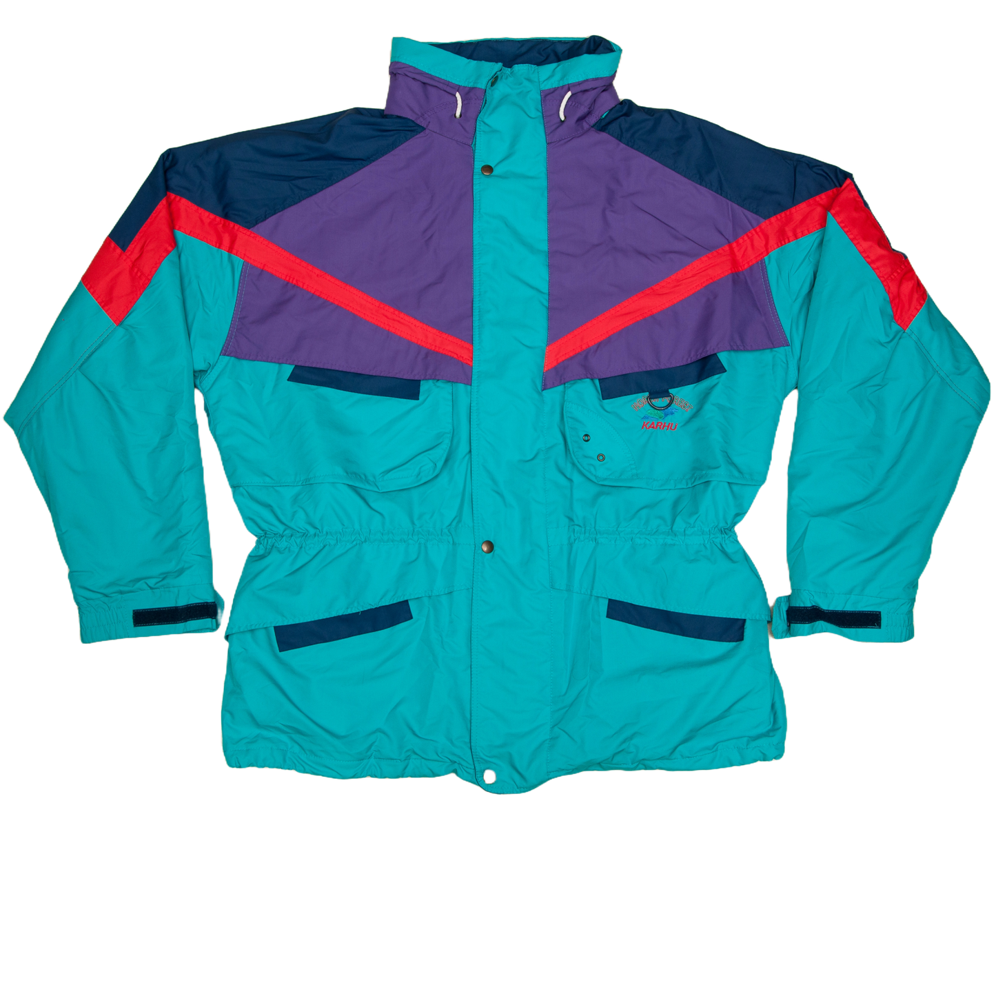 Vintage Karhu North Forest toppatakki 90-luvulta (XXL)