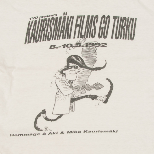 Vintage Kaurimäki Films Go Turku t-paita 90-luvulta (XS)