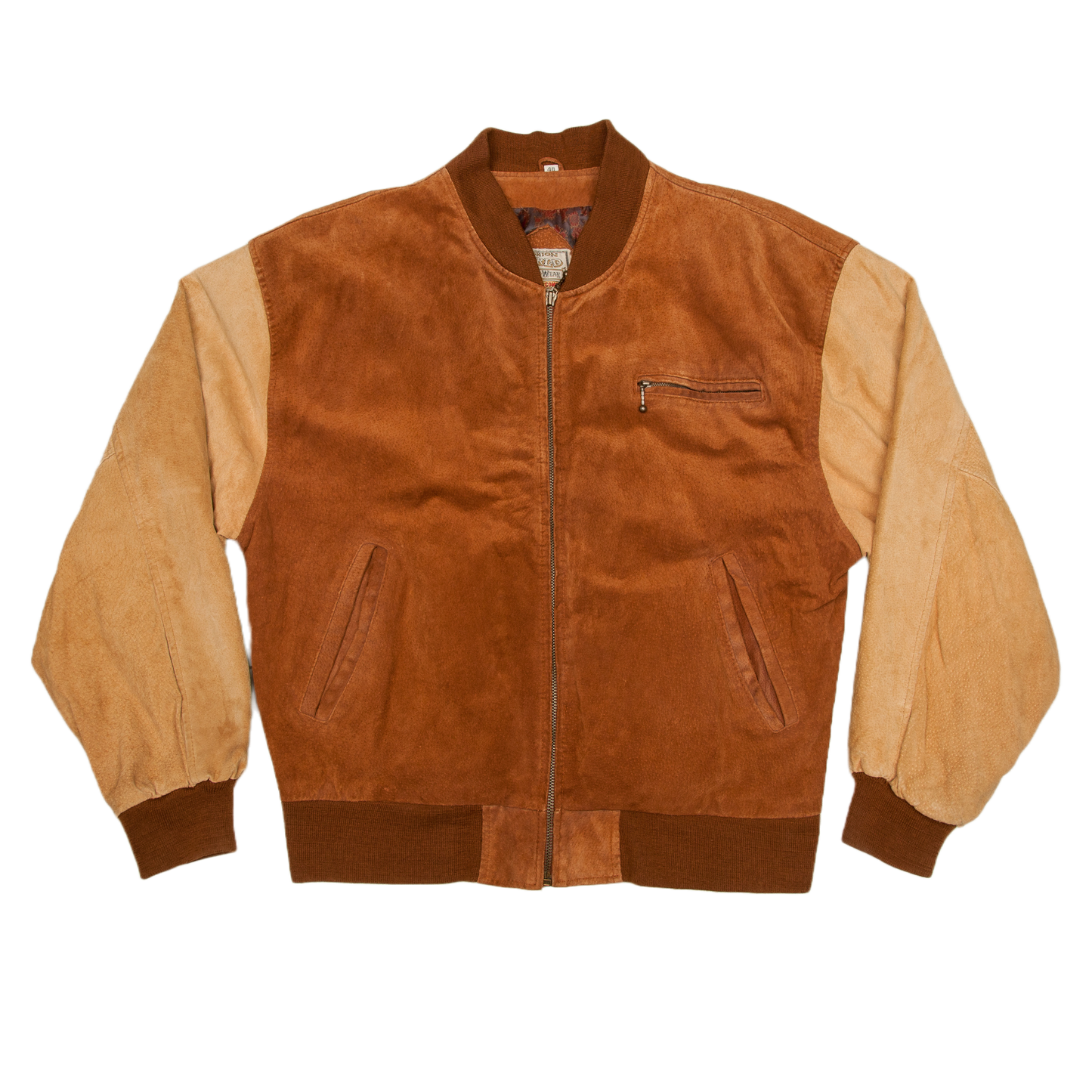 Vintage Mel Richman Company mokkanahkatakki 90-luvulta (S)