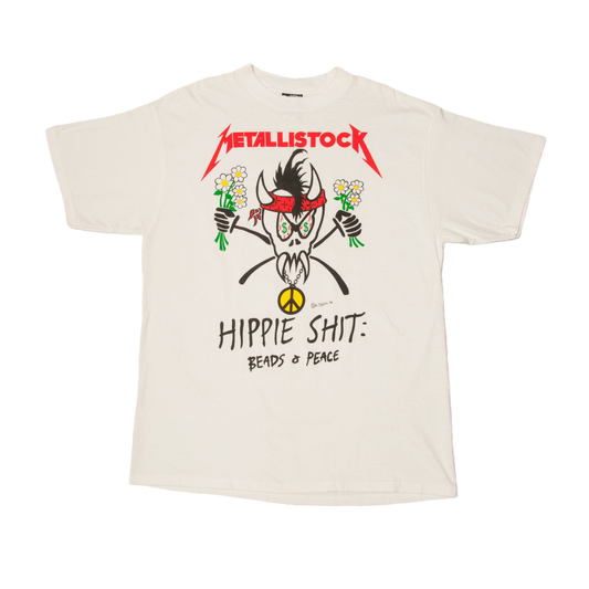 Vintage Metallica Metallistock t-paita 90-luvulta (L)