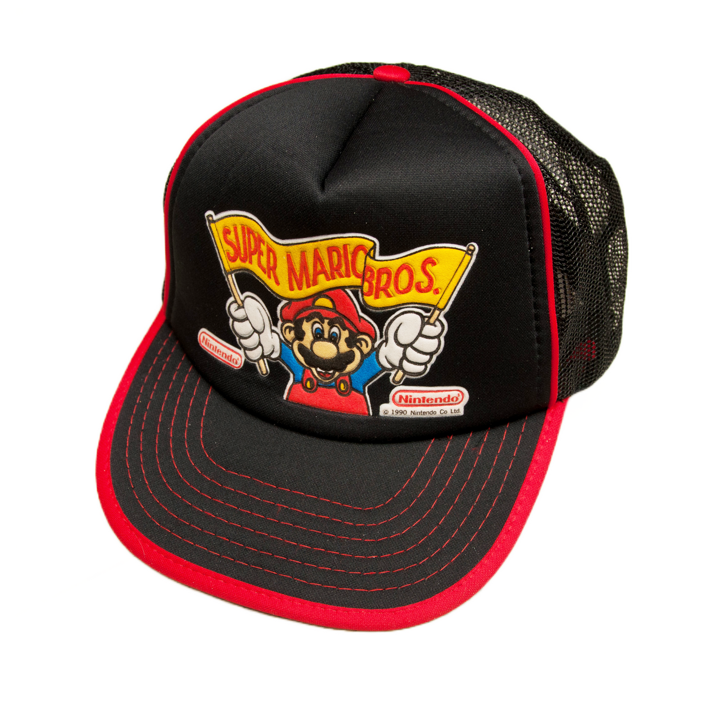 Nintendo Super Mario Bros. lippalakki 90-luvulta (S-XL)
