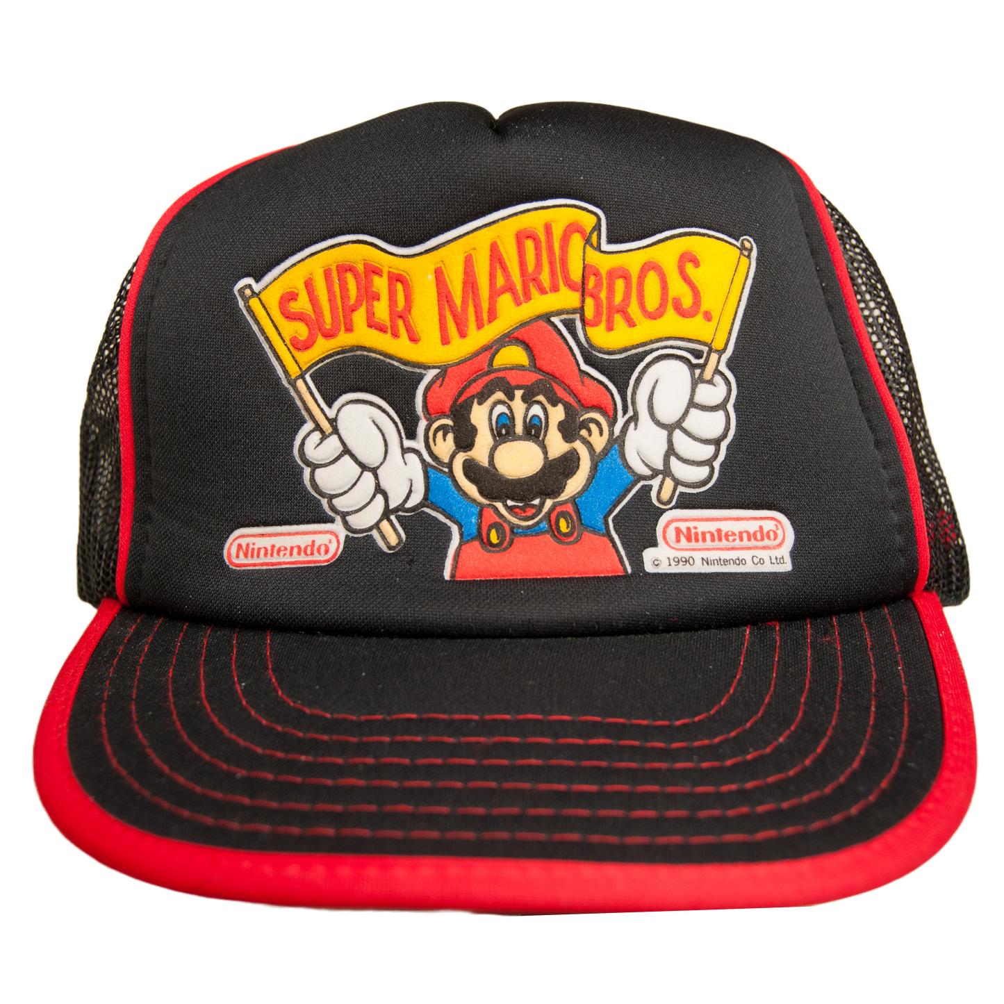 Nintendo Super Mario Bros. lippalakki 90-luvulta (S-XL)