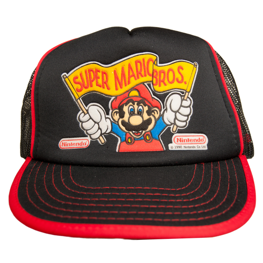 Nintendo Super Mario Bros. lippalakki 90-luvulta (S-XL)