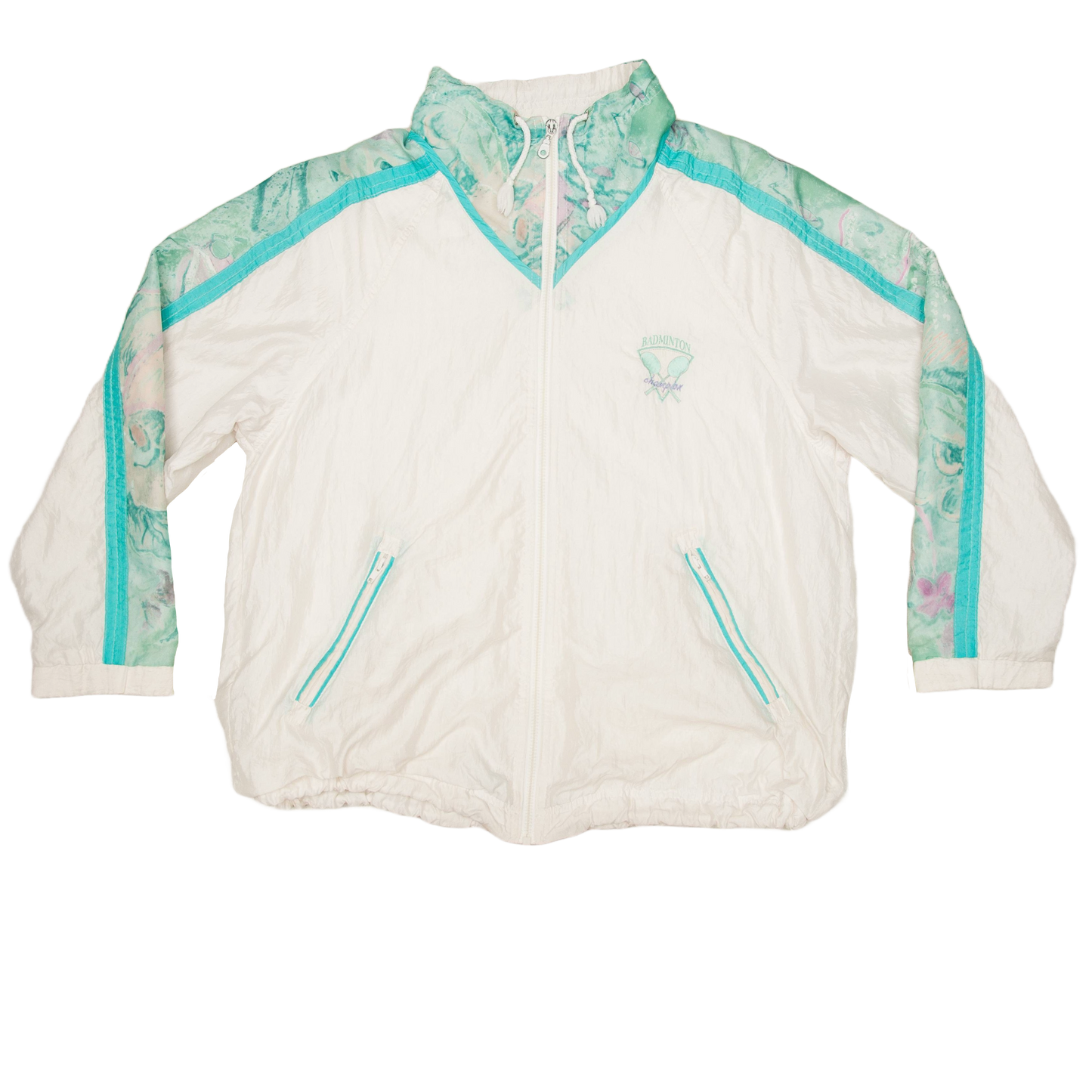 Vintage Story Badminton Champion tuulitakki 80-luvulta (M)