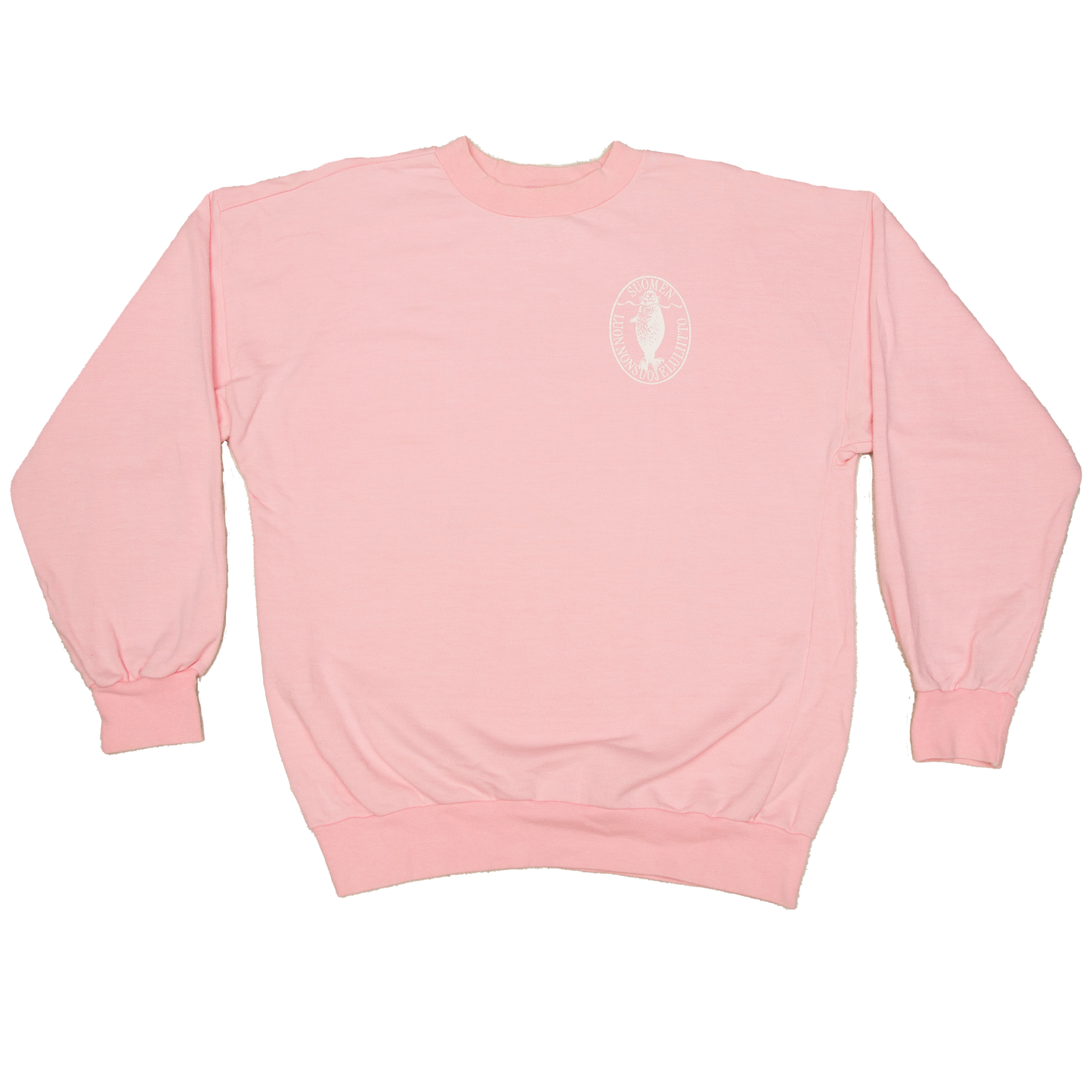 Vintage Suomen luonnonsuojeluliitto collegepaita 90-luvulta (M)