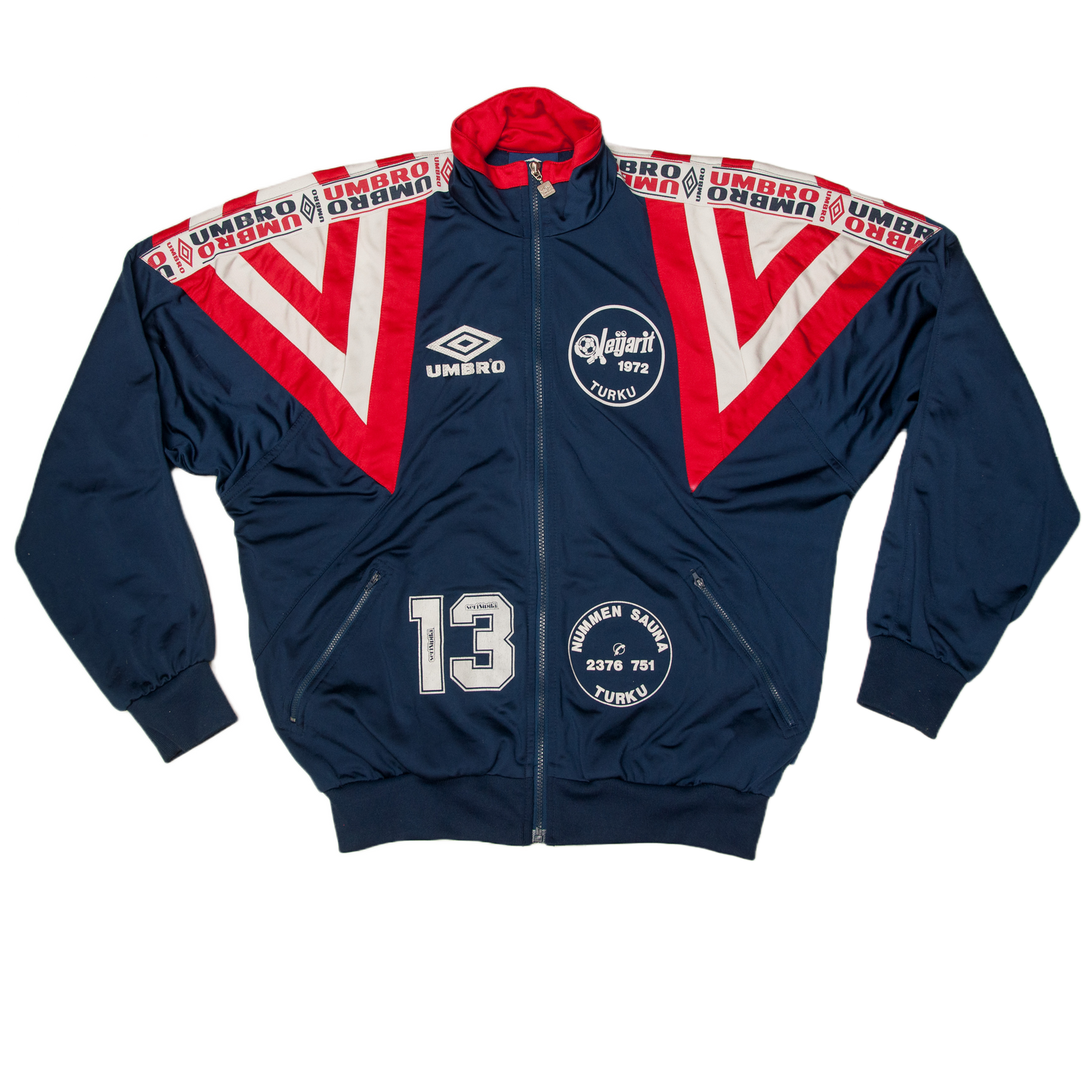 Vintage Umbro Veijarit verkkatakki 90-luvulta (M)